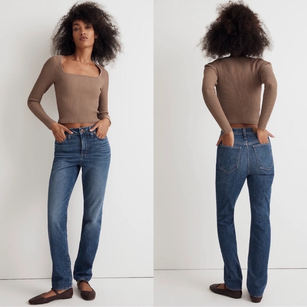 NWT Madewell The Perfect Vintage Straight Jean Instacozy Edition 29